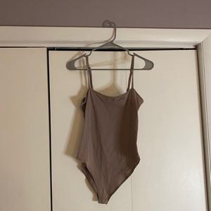Forever 21 Mauve Tank Body Suit